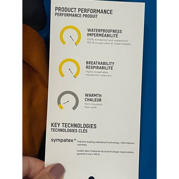 Ski-Doo NWT Size 2XL Men's BC Kona Waterproof Deep Snow Snowmobile Jacket Blue - Picture 8 of 9